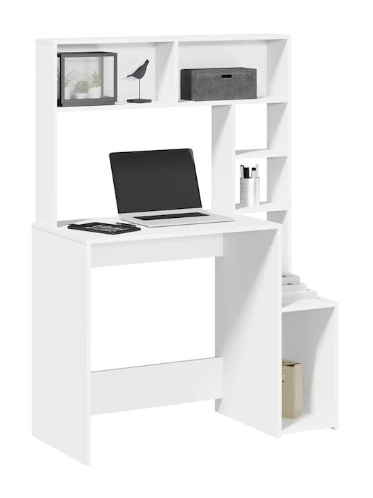 Computer Büro Holz White 100x45x140cm