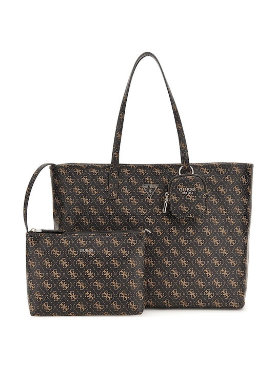 Set Damentasche Schultertasche Schwarz