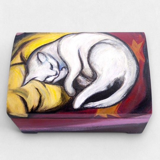 Artifact Dekorative Box Hölzernes 18x12x10cm