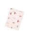 O Kosmos tou Morou Cotton Swaddle Wrap Pink 80x80cm.