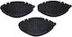 Elica Elica Activated Carbon Filter Replacement for Vent Hoods Compatible with Elica 3cm 3 Pieces