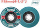 Total Γυαλόχαρτο K40 22.2x115mm