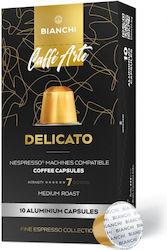 Bianchi Coffee Espresso Delicato Bianchi DELICATO Kaffee – 10 Stück 10 Kapseln