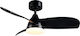 Trio Lighting Helsinki 90cm Mit Leuchte Schwarz