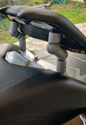 Adjustable Backrest Adapters Seat Yamaha T-max Sym Gts Maxsym Zontes G368 Kymco Ak550 Voge Sr4 Max Gray