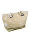 Makwedding Stroh Strandtasche Blau