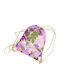 Makwedding Stoff Strandtasche Rosa