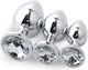 APH Anal Plugs Set Silver