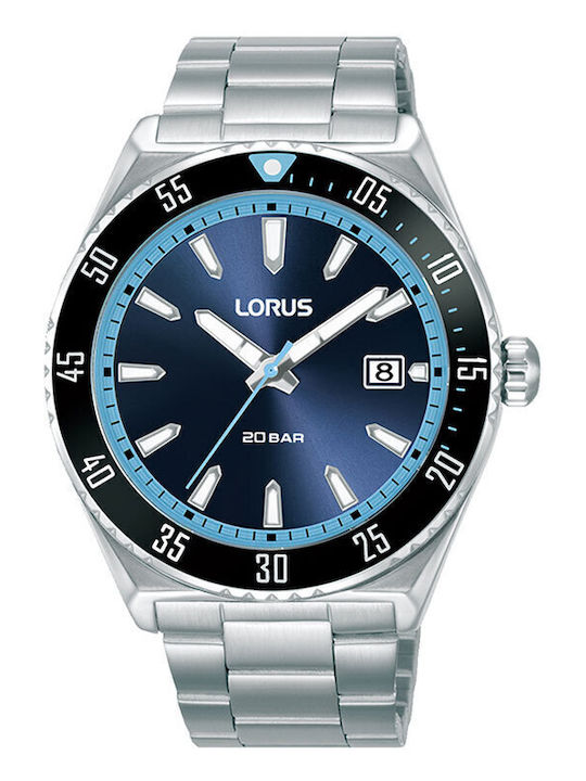 Lorus Ρολόι Μπαταρίας με Μεταλλικό Μπρασελέ