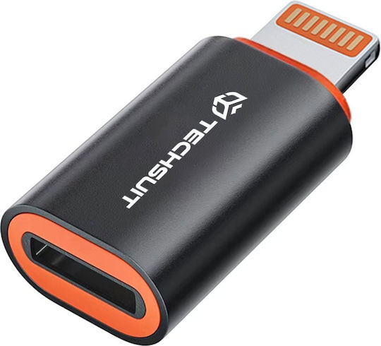 Techsuit Μετατροπέας Lightning male σε USB-C female 1τμχ