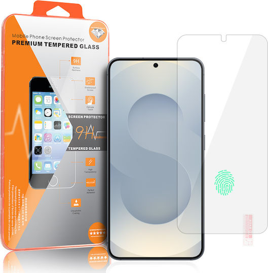 Orange Tempered Glass (Galaxy S25)