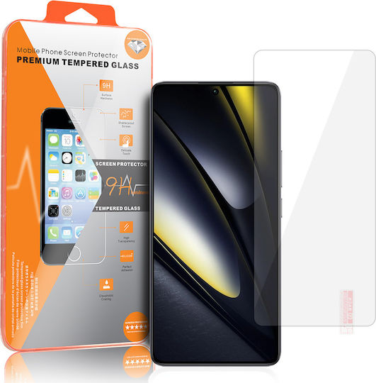 Orange Tempered Glass (Galaxy A21s)