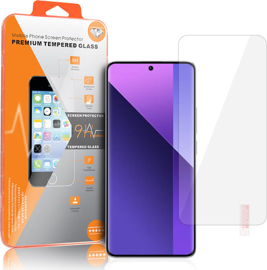 Orange Tempered Glass (Redmi Note 13 4G)