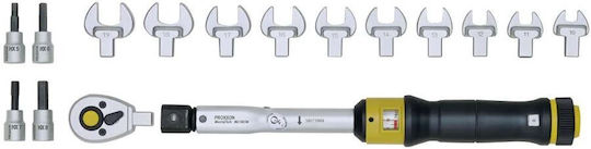 Proxxon Δυναμόκλειδο Καρέ 3/8" Ροπής 12-60 Nm