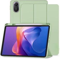 Techsuit Flex Флип капак Зелеа (Xiaomi Redmi Pa...