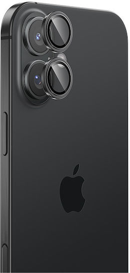 Benks Προστασία Κάμερας Tempered Glass Ασημί για το iPhone 16, iPhone 16 Plus