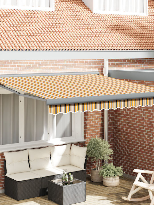 vidaXL Cort Terasă Multicolor x2.5m