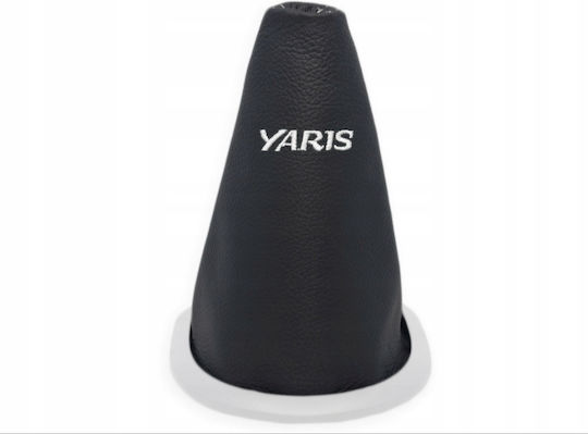 Φυσούνα Λεβιέ Δερμα Toyota Yaris Mk2 2005-2009 Μαύρος