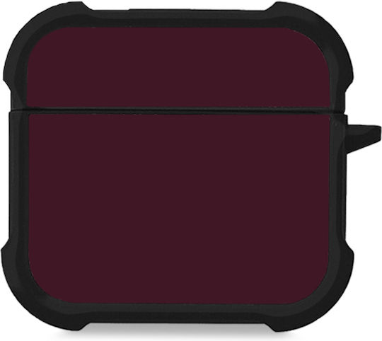 Sonique Colorbloc Series Калъф в Бордо цвят за Apple AirPods 4