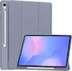 Калъф За Таблет Samsung Galaxy Tab S10 FE Plus С Държач За Писалка Функция Сън Събуждане Skdr Flex Trifold Лилав Комплект Стикер