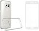 Remax Crystal Alb Set Protector Glass + Husa Samsung Galaxy S7 Transparent
