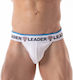 CyprusLoveShop Ανδρικό Εσώρουχο Jockstrap Λευκό