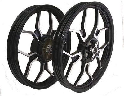 Σετ Τροχοι X1-r Αλουμ Crypton-x 135 T110 Ασημι 5/10-μπρατσα