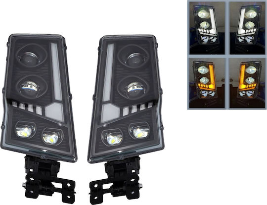 Комплект Фарове За Автомобил LED Ляв Десен Volvo FH12 FM12 FM380 – OEM 20360899 20360898