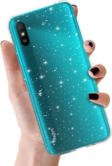 Silver Star Back Cover Ασημί (Redmi 9A / 9AT)