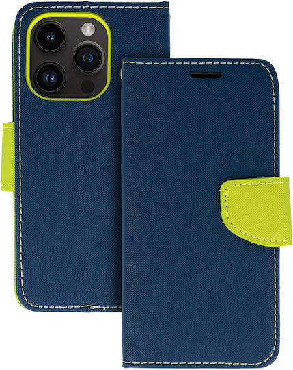 Fancy Back Cover Navy Μπλε (iPhone 12 / 12 Pro)