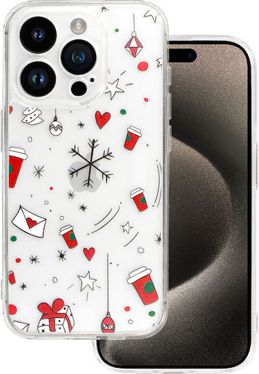 Tel Protect Design 3 Задна корица Силикон Прозрачен (iPhone 14)