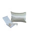 Melinen Pure Pillowcase Set with Envelope Cover Champagne 50x70cm.