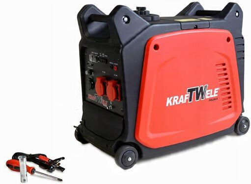 Kraftwele Leise Generators Inverter Benzin mit Kickstart