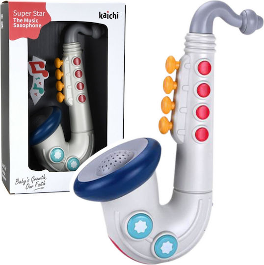 Lean Toys Πνευστό Μουσικό Παιχνίδι Saxophone