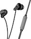 Borofone Bm91 Cloud In-ear Handsfree Ακουστικά με Βύσμα 3.5mm Μαύρο