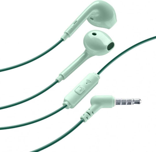 Cellular Line SLUGSMARTG In-ear Handsfree Headphones with Connector 3.5mm Green