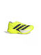 Adizero Prime X3 Strung Sport Shoes Running Lucid Lemon / Core Black / Halo Silver