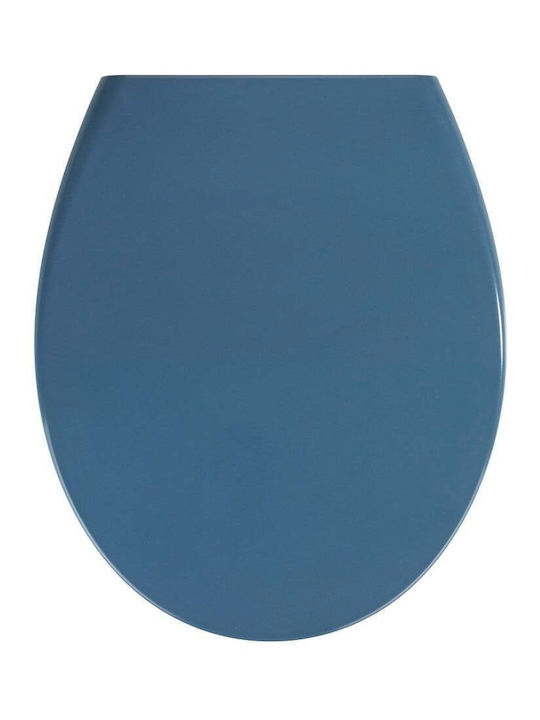 Wenko Samos Καπάκι Λεκάνης με Μπιντέ Πλαστικό 37.5x37.5cm Μπλε