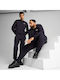 Sweatpants with Elastic Black