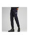 Sweatpants with Elastic Navy Blue