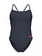 One-Piece Swimsuit Gray