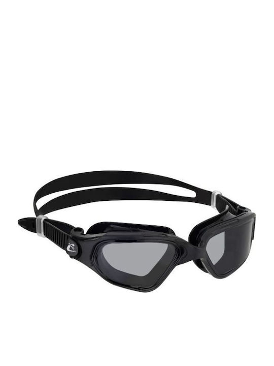 CressiSub Swimming Goggles Adults with Anti-fog Lenses Transparent