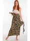 Pareo Skirt Wrap Cross 051 Rima Beige-Black