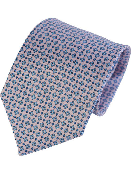 Pierre Cardin Men's Tie Silk Printed in Pink Color