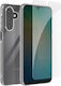 Mayaxess Protection Pack Samsung Galaxy A26 Мек Калъф Закалено Стъкло Прозрачен