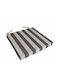 Decocraft Waterproof Garden Chair Cushion Gray 50x50cm