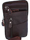 Leder Herren Schulter / Crossbody Braun Tasche