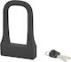 Bicycle Lock Pedal U Φ14 120x175 mm Silicone Coating 2 Keys Thirard 00580212