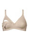 Naturana Maternity & Nursing Bra with Clips Beige