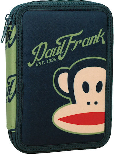 Back Me Up Paul Frank Vintage Ученически Несесер Пълен Син